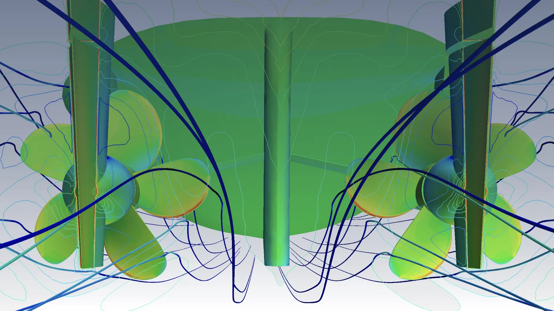 Dit schip vaart efficiënter dankzij de optimalisatie van de voortstuwing met behulp van Computational Fluid Dynamics (CFD).