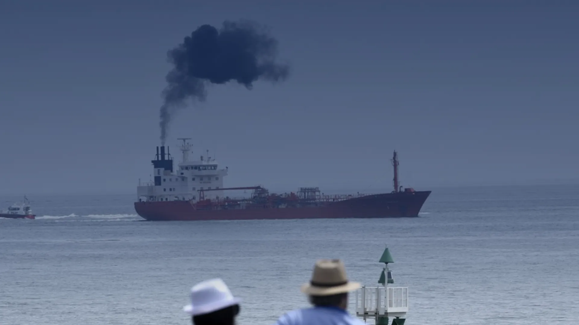 Het schip op deze afbeelding staat symbool voor de PM-reductieproducten in de scheepvaart.