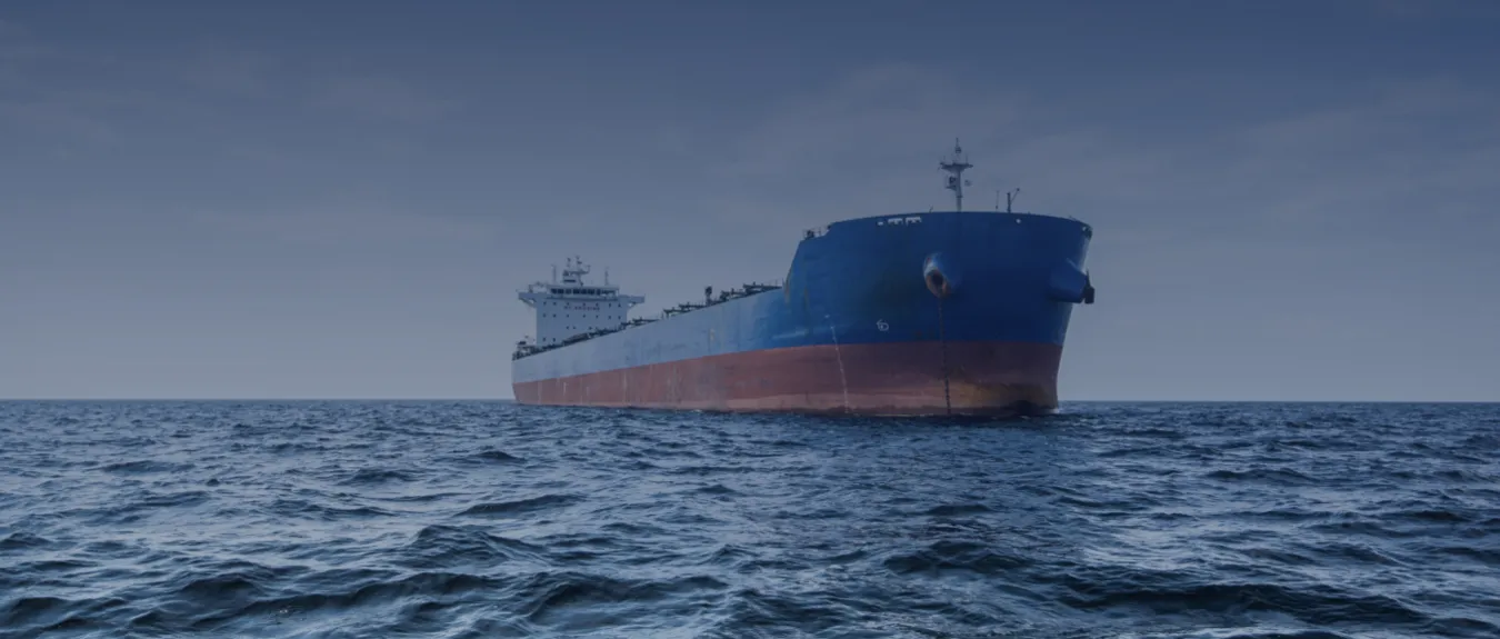 Seagoing vessel operating in open seas, equipped with Energy Saving Devices (ESDs)
