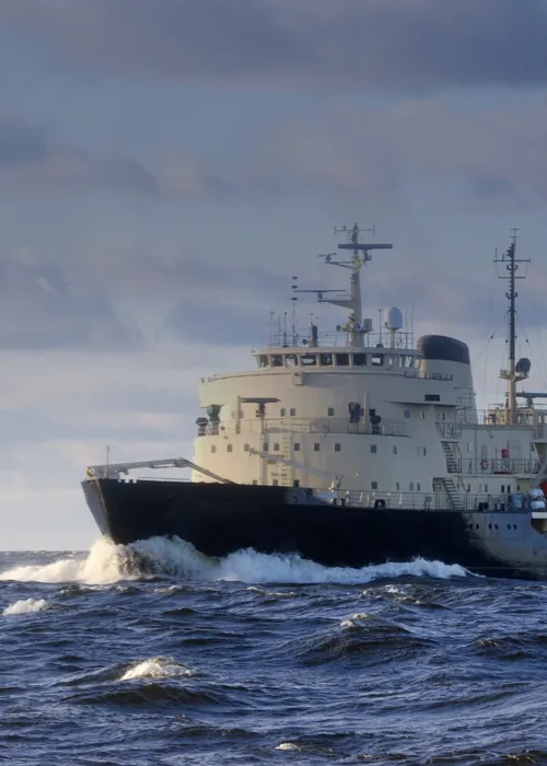 Dit schip staat symbool voor Berger Maritiem.